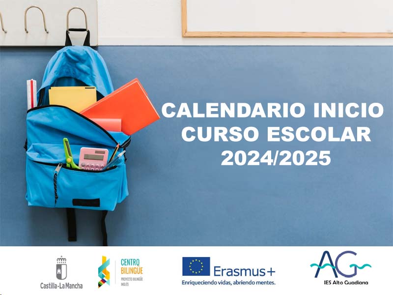 calendario inicio curso