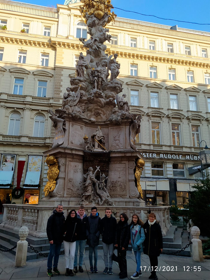 Columna de la peste (La Pestsäule)