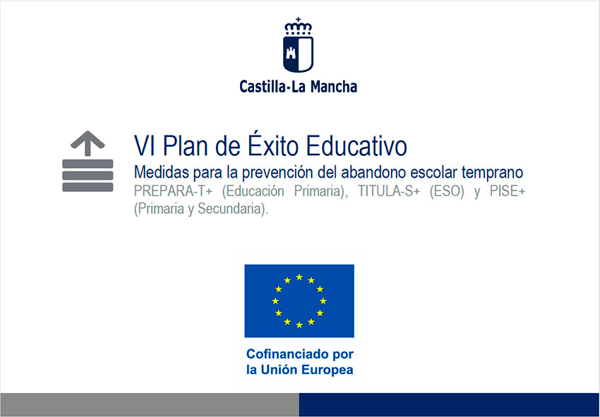 Programa cofinanciado por el Fondo Social Europeo Plus plan exito educativo
